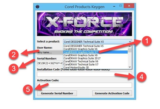 Corel Draw X6 Activation Code Keygen